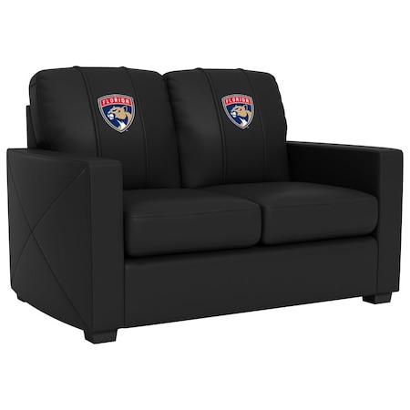 Dreamseat Silver Loveseat with Florida Panthers Logo XZ7759003LSCDBK-PSNHL41021